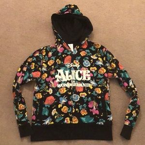 Disney store Alice in Wonderland hoodie